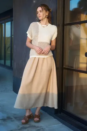 Blu Pepper Summer Vibes Maxi Skirt  Flowy & Effortless Style