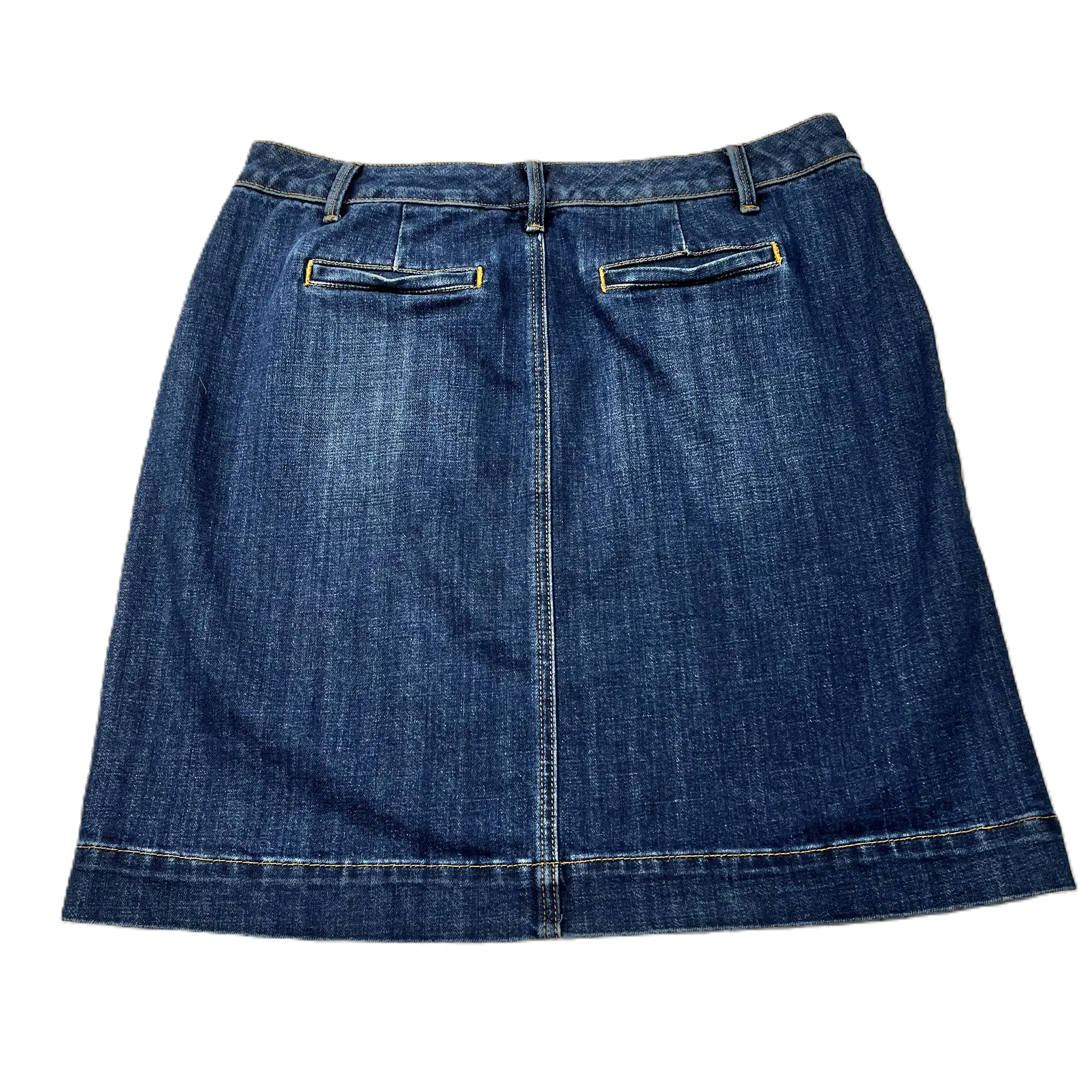 Blue Denim Skirt Mini & Short By Talbots, Size: 10