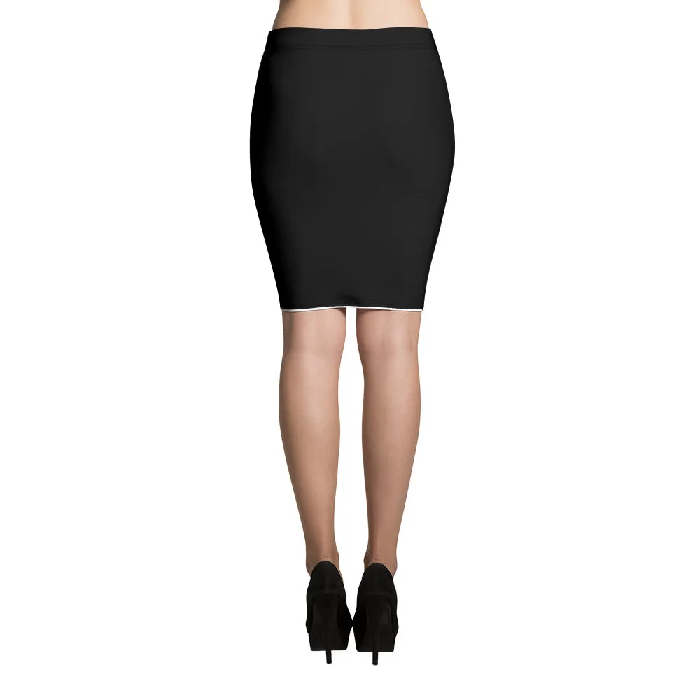 Bob Marley Rasta Pencil Skirt
