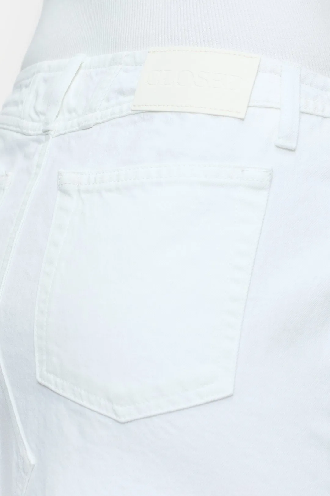 CLOSED Denim Maxi Skirt - White