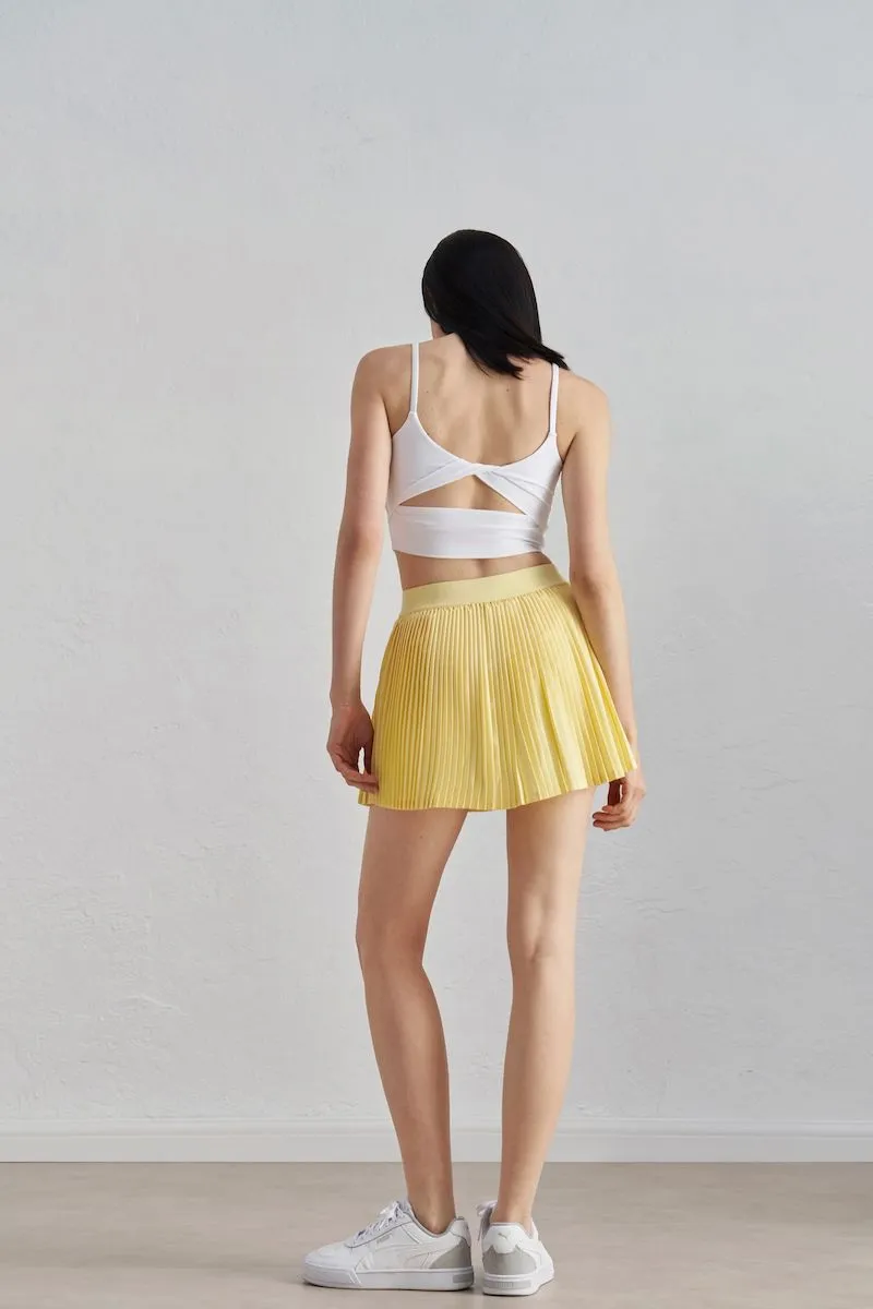Daisy Pleated Tennis Skirt