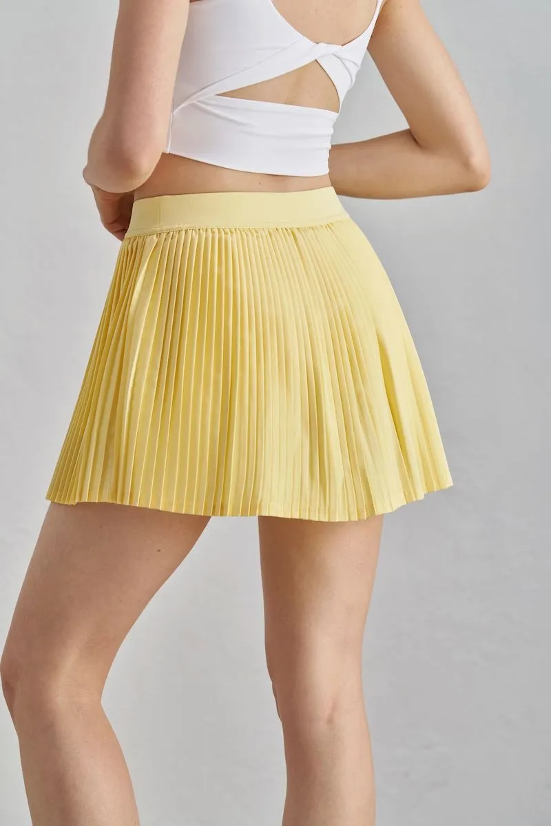 Daisy Pleated Tennis Skirt