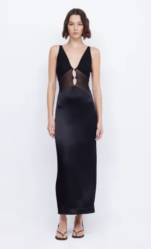 HACIE MAXI DRESS - BLACK