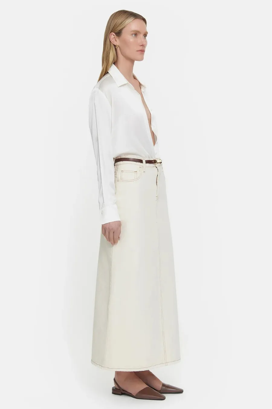 Kingmaker Skirt Ecru