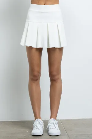 White Tennis Skirt