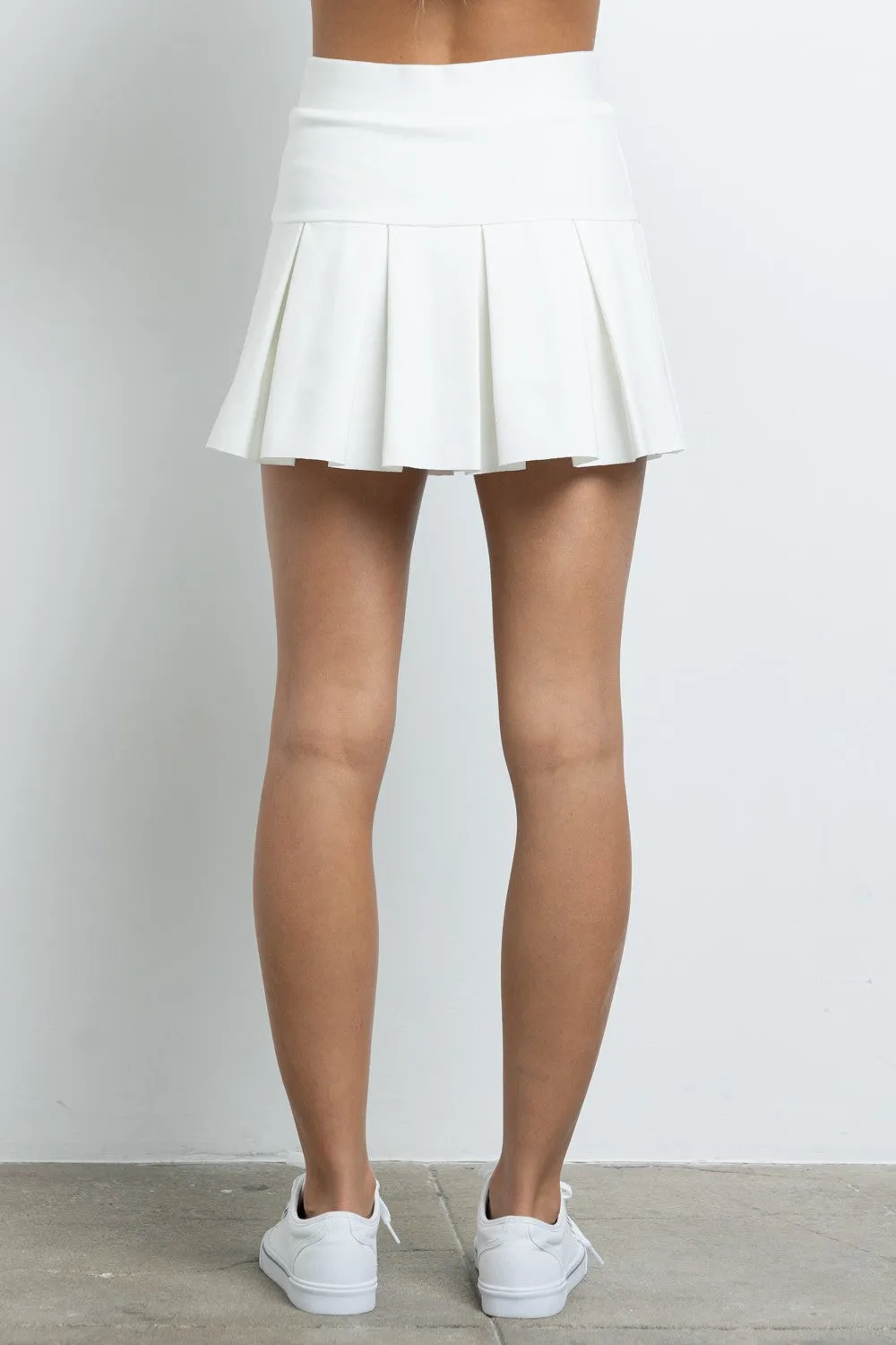 White Tennis Skirt